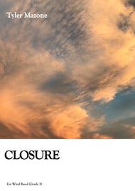 Closure Concert Band sheet music cover Thumbnail